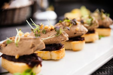 Foie gras toast
