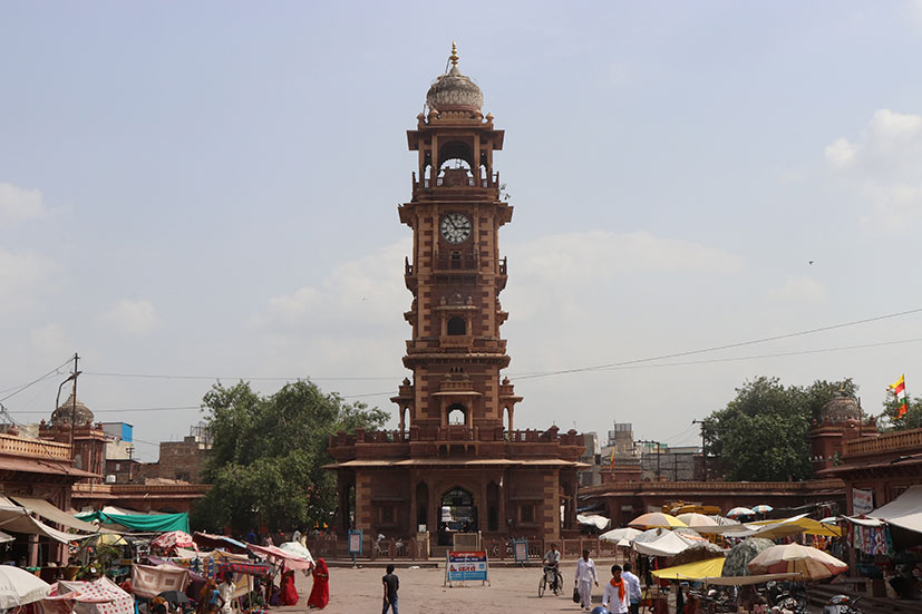 Spuren der englischen Vergangenheit. Glockenturm – Jodhpur